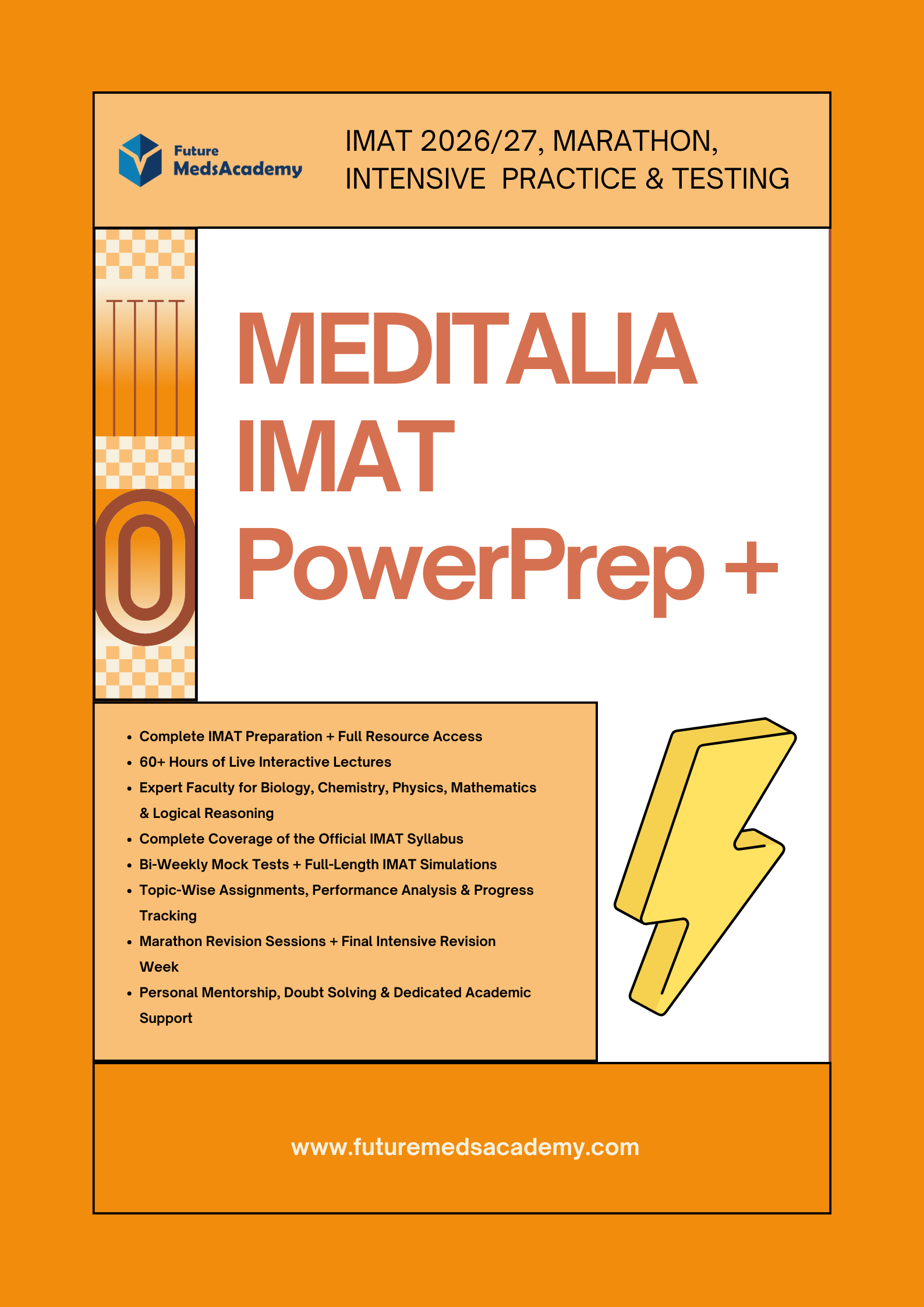 PowerPrep: Intensive IMAT 2026 Preparation Course